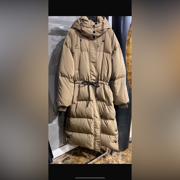 NWT 2nd Day Women's Beige Puffer Coat - Picture 7 of 14